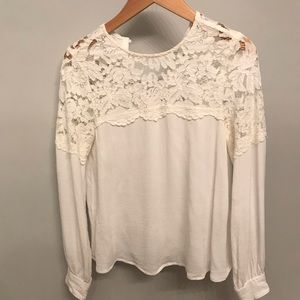 Romantic White Blouse